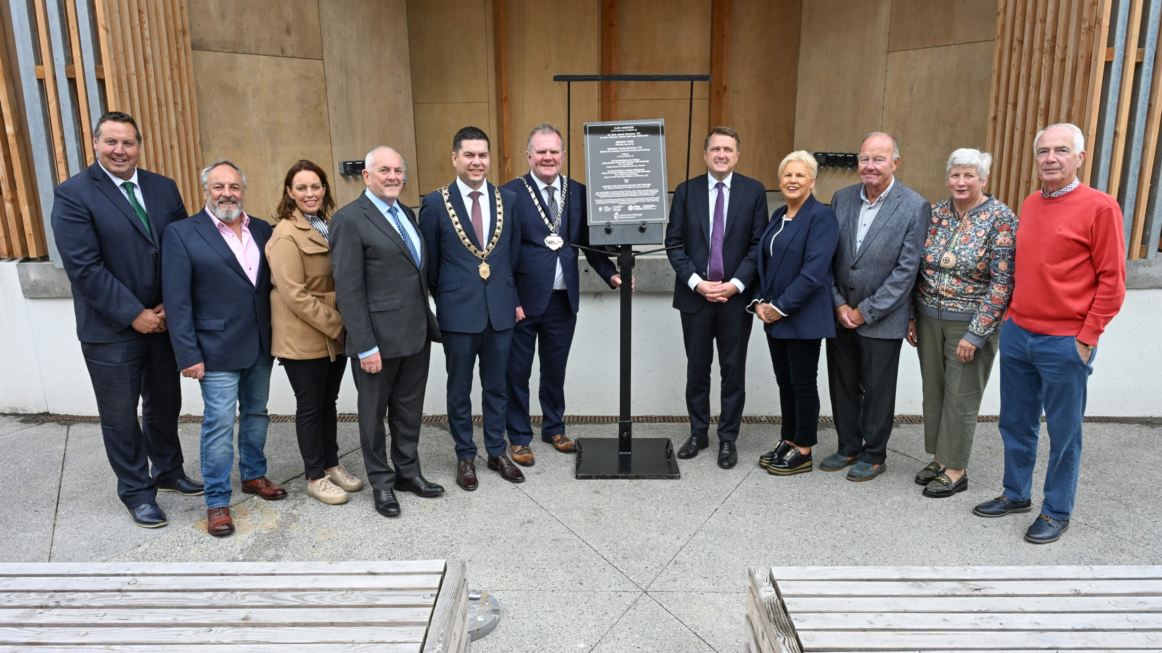 Kilkenny city centre gets new urban park and riverside boardwalk